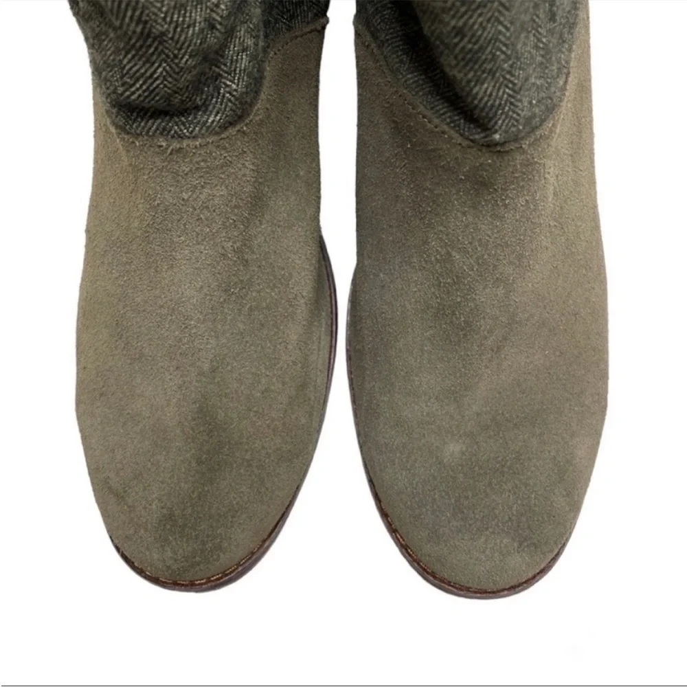TOM’S Leila Tarmac Green Ankle Booties size 9 - Picture 8 of 11